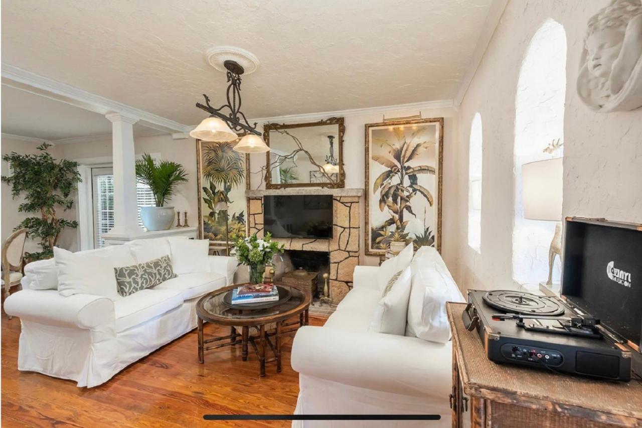 فيلا Tropical Designer House In Heart Of Antique Row Wpb غرب شاطئ بالم المظهر الخارجي الصورة