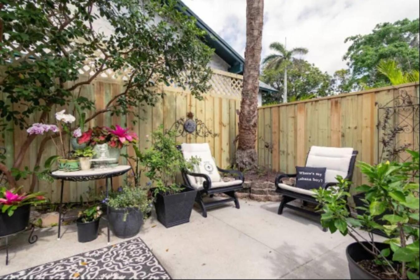 فيلا Tropical Designer House In Heart Of Antique Row Wpb غرب شاطئ بالم المظهر الخارجي الصورة